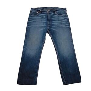 Levis 559 Jeans‎ Mens 42x36 Blue Relaxed Straight Leg Denim Medium Wash Classic